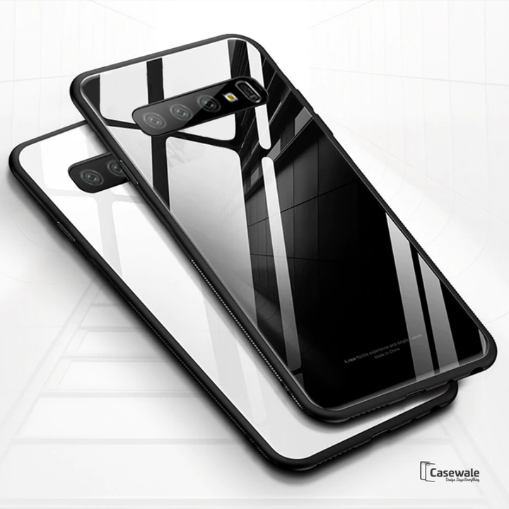 Smooth Tempered Glass Case for Galaxy S10/ S10 Plus