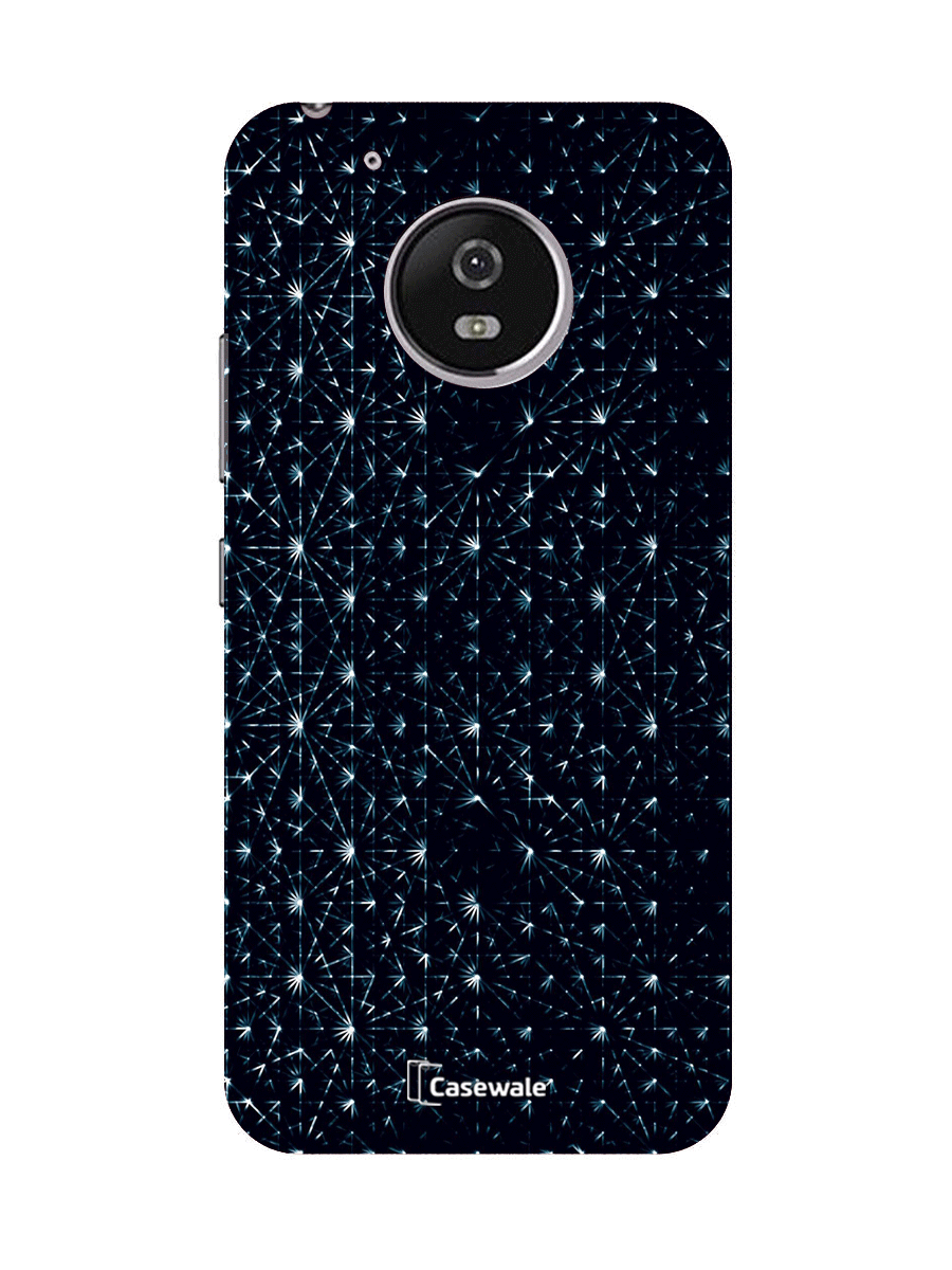 Multi Stars Printed Cover for Moto G5 Plus