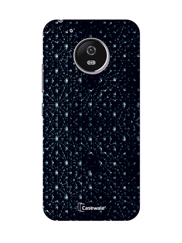Multi Stars Printed Cover for Moto G5 Plus