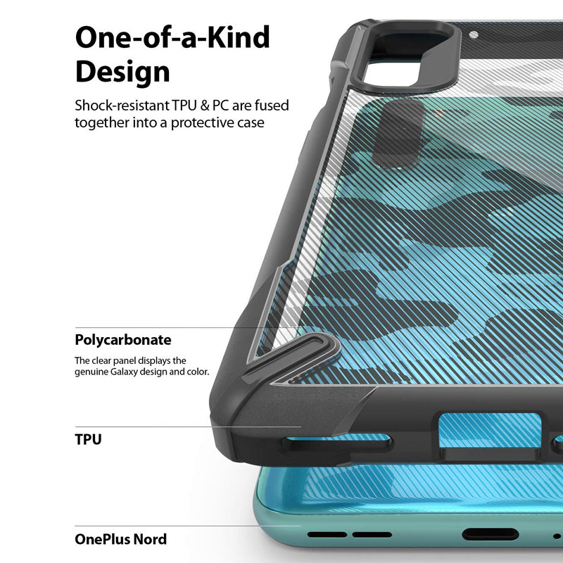 Rugged Armor Shockproof Impact Resistant Protection Case for OnePlus Nord