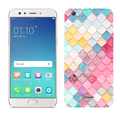 Multi Coloured Small Triangle Printed Cover for Oppo F3 Plus