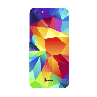 Multi Coloured Printed Cover for Oppo F3 Plus