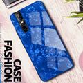 Luxury Marble Pattern Tempered Glass Case for Vivo V15 Pro