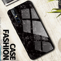 Luxury Marble Pattern Tempered Glass Case for Vivo V15 Pro