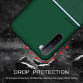 IQS Design Soft Leather Texture Case with Magnetic Car Vent for Oneplus Nord