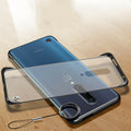Luxury Frameless Semi Transparent Ring Finger Case for OnePlus 7 / 7 Pro