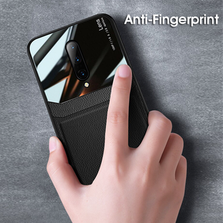 Leather Lens Luxury Card Holder Case For OnePlus 7 Pro