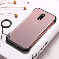Luxury Frameless Semi Transparent Ring Finger Case for OnePlus 7 / 7 Pro