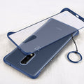 Luxury Frameless Semi Transparent Ring Finger Case for OnePlus 7T / 7T Pro