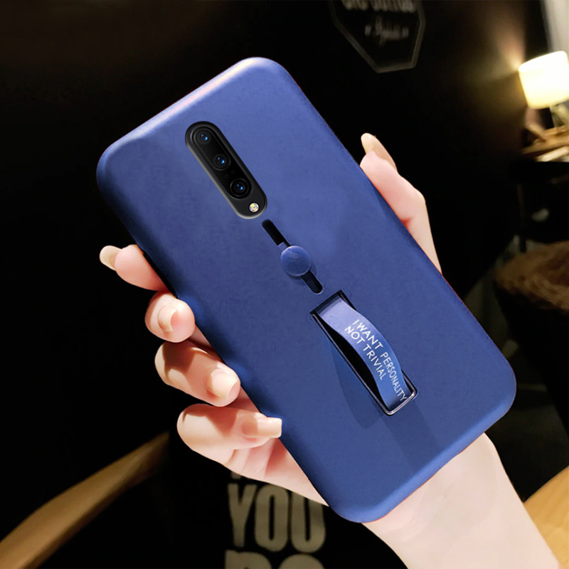 Luxury Stealth Bracket Ring Holder Personality Case for OnePlus 7 Pro