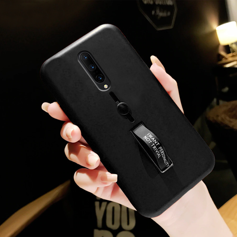 Luxury Stealth Bracket Ring Holder Personality Case for OnePlus 7 Pro