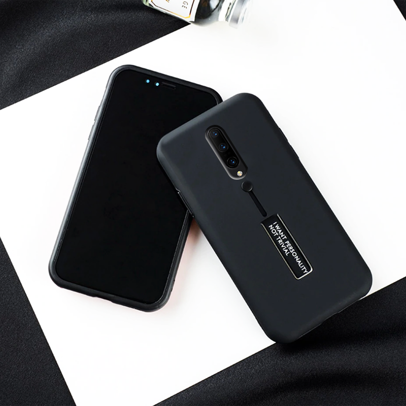 Luxury Stealth Bracket Ring Holder Personality Case for OnePlus 7 Pro