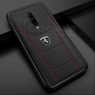 Ferrari ® OnePlus 8 / 8 Pro Genuine Leather Crafted Limited Edition Case