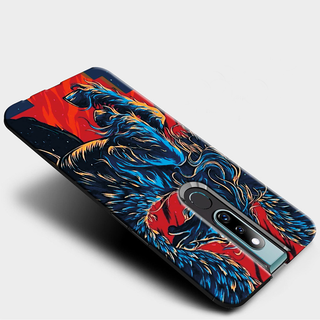 Horse - Universal Symbol of Freedom Pattern Glass Case for Oppo F11 Pro