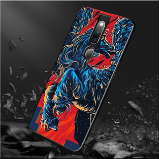 Horse - Universal Symbol of Freedom Pattern Glass Case for Oppo F11 Pro