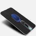 Magnetic Stand Cloth Texture Phone Holder Case for Oppo F11 Pro