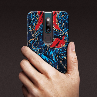 Horse - Universal Symbol of Freedom Pattern Glass Case for Oppo F11 Pro