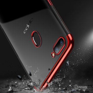 Luxury High-end Fashion Transparent Case For Oppo F9
