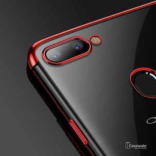 Luxury High-end Fashion Transparent Case For Oppo F9 Pro