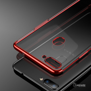 Luxury High-end Fashion Transparent Case For Oppo F9 Pro