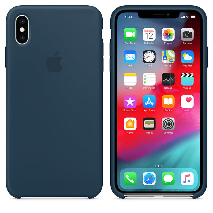 Silicone Case for iPhone X Series- Pacific Green