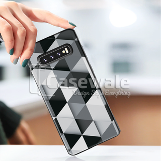 Ashford Color Marble Pattern Glass Case for Galaxy S10/ S10 Plus