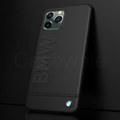 Genuine Leather Case with BMW Logo Imprint for iPhone 12 Series