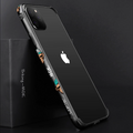 Cartoon Aluminum Silicone Frame Case for iPhone 11 Series