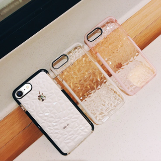 Luxury Geometric Diamond Transparent Case for iPhone iPhone SE (2020)