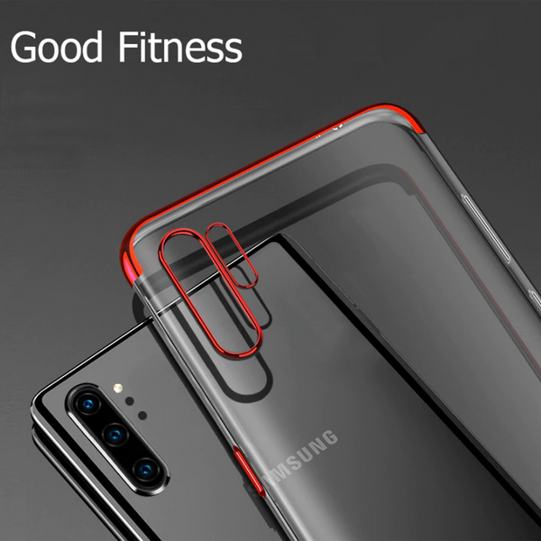 IQS Design Soft Leather Texture Case with Magnetic Car Vent for Galaxy Note 10 Series