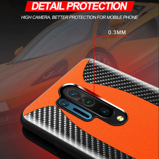 Original Carbon Fiber Leather Shockproof Case for OnePlus 8 / 8 Pro