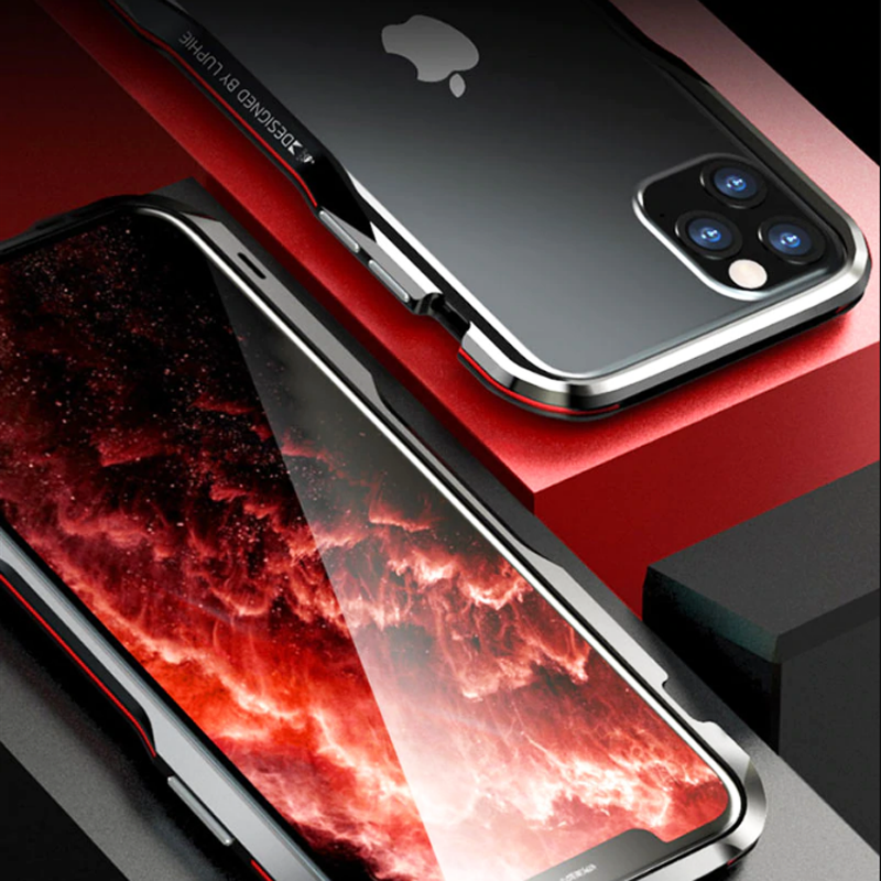 Luphie Aluminum Metal Bumper Case for iPhone 11 Series