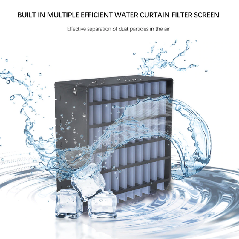 Mini Portable Ac ( RAPID COOLING IN JUST 30 SECONDS )