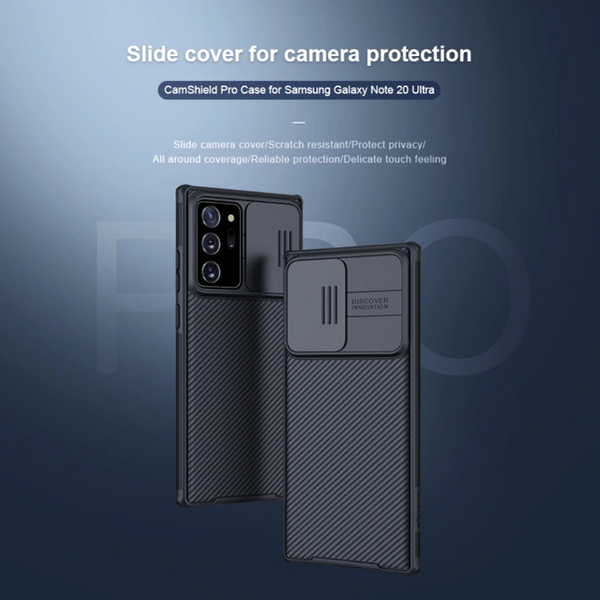NILLKIN Slide Cover Lens Protection Case for Galaxy Note 20 / 20 Ultra