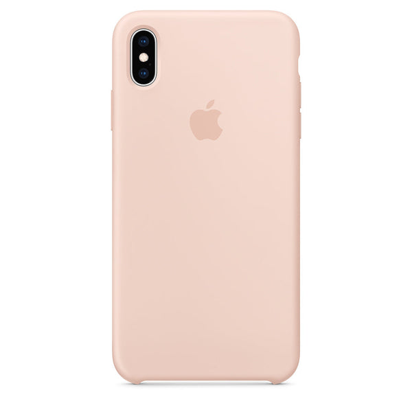 Silicone Case for iPhone X Series- Pink Sand