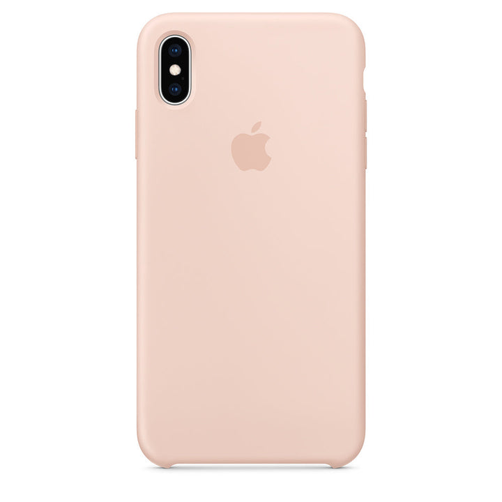 Silicone Case for iPhone X Series- Pink Sand