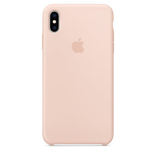 Silicone Case for iPhone X Series- Pink Sand
