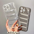 iPhone 14 Series New Fashion Down Transparent Jacket Puffer Case