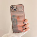 iPhone 14 Series New Fashion Down Transparent Jacket Puffer Case
