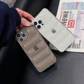 iPhone 14 Series New Fashion Down Transparent Jacket Puffer Case