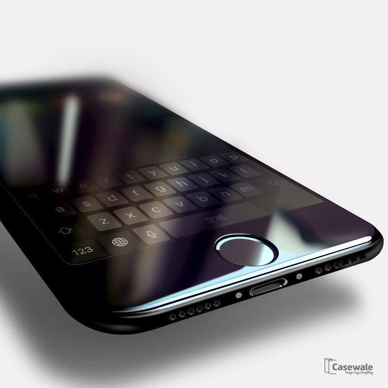 iPhone Full Cover Tempered Glass Screen Protector
