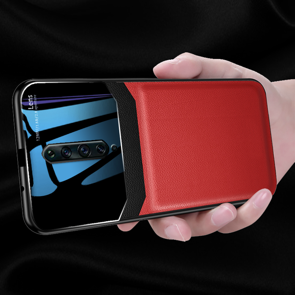 Leather Lens Luxury Card Holder Case for Oppo Reno 2Z