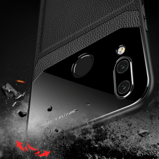 Leather Lens Luxury Card Holder Case For Redmi Note 7 & Note 7 Pro