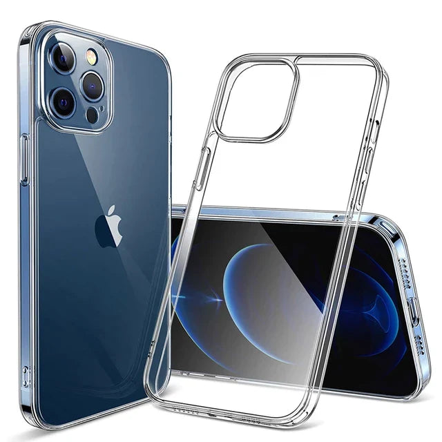 iPhone Series Shockproof Transparent Case