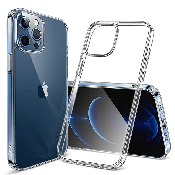 iPhone Series Shockproof Transparent Case