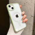 iPhone Series Colored Ring Protection with Magsafe Working Case