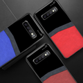Leather Lens Luxury Card Holder Case For Galaxy S10/ S10 Plus
