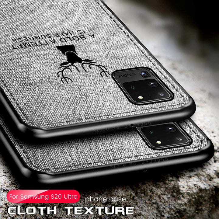 Deer Pattern Inspirational Soft Case for Galaxy S20 Ultra