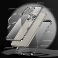 iPhone 15 Series Strong Magnetic Wireless Charging Double Protection Glass Case