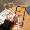 iPhone Series Colored Ring Protection with Magsafe Working Case